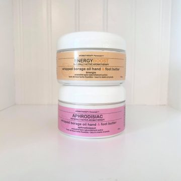 Aromatherapy Personals™ Aphrodisiac & Energy Boost Whipped Borage Oil Hand & Foot Butter- Duo Set