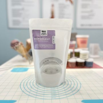 DIY Salt-Balm Body Scrub Kit- Create Your Own