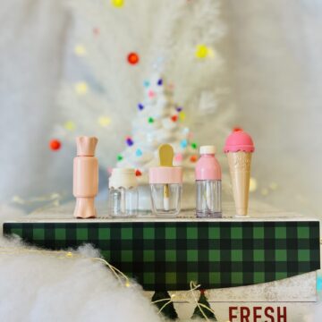 Holiday Vegan Lip Gloss with Roll-on