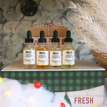 Glow Getter Holiday Face Oils: THE VITAMIN COLLECTION