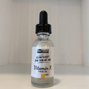 Organic Vitamin K Face Oil: Glow up!