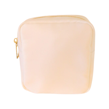 Sun-Kisses Makeup Bag (small): White