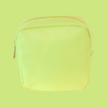 Sun-Kisses Makeup Bag (small): Neon Lime