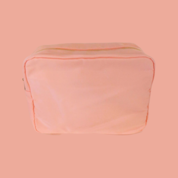 Sun-Kisses Makeup Bag (large): Peach