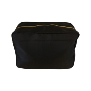 Sun-Kisses Makeup Bag (large): Black