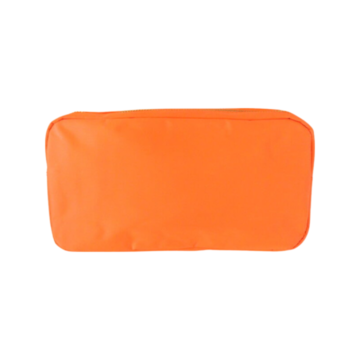 Sun-Kisses Makeup Bag (medium): Neon Orange