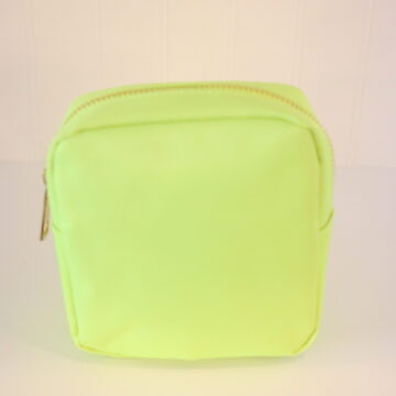Sun-Kisses Makeup Bag (small): Neon Lime