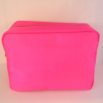 Sun-Kisses Makeup Bag (large): Neon Pink