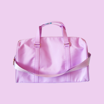 Casual Duffle Bag- Lilac