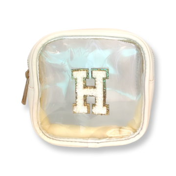 Clear Makeup Bag (small) – Nude