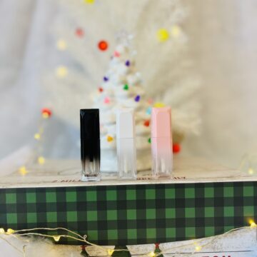 Holiday Vegan Lip Gloss Ombre with Roll-on