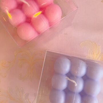 A La Carte: Bubble Candle