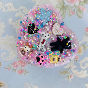 Decoden Heart Jewelry Box