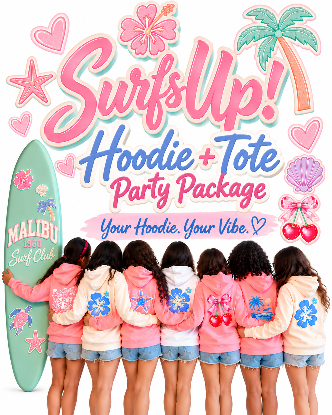 4 5 Hoodie And Tote Package Surf