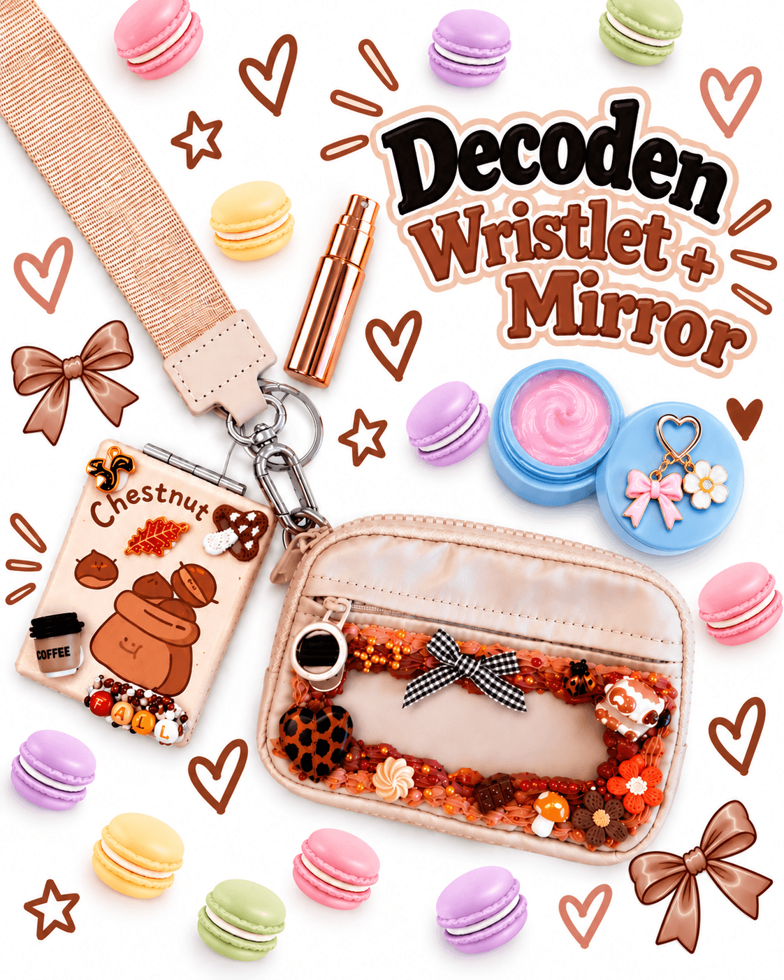 4 5 Wristlet And Mirror