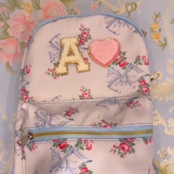 A La Carte: Mini Coquette Backpack (Roses + Bows)