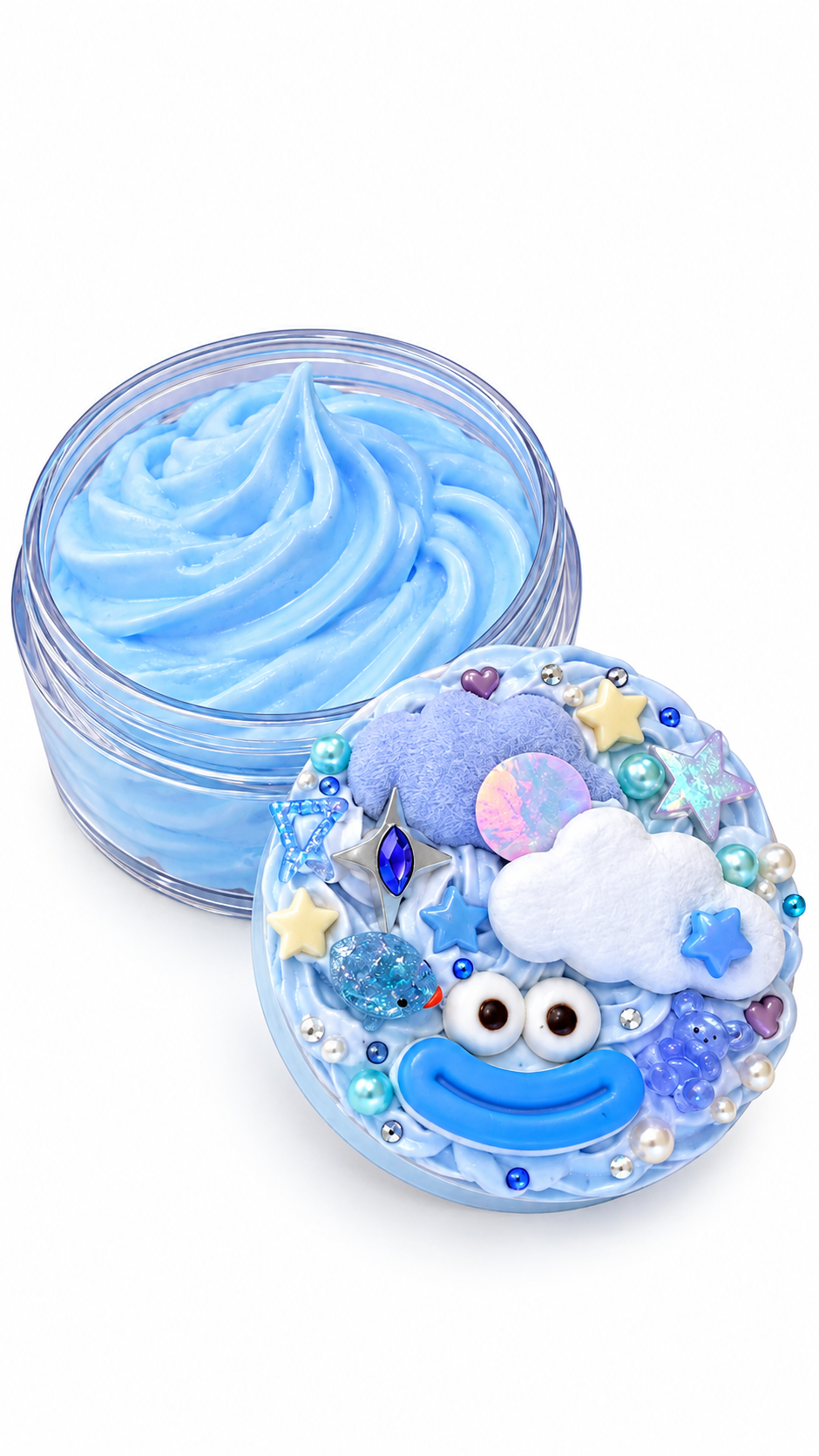 9 16 Pastel Galaxy Decoden Slime Jar