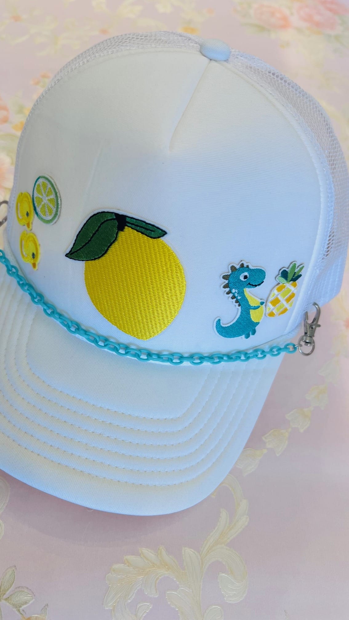 9 16 Charm Chain Hat