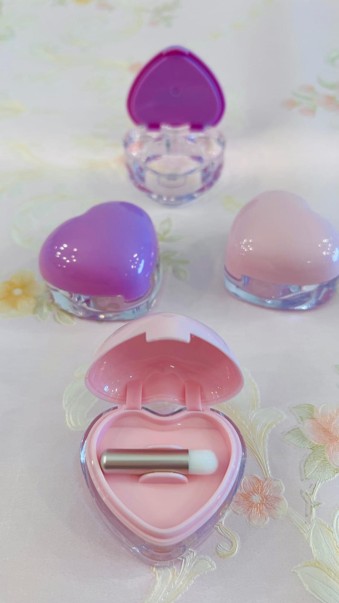 9 16 Fairy Dust Pink Heart Mini