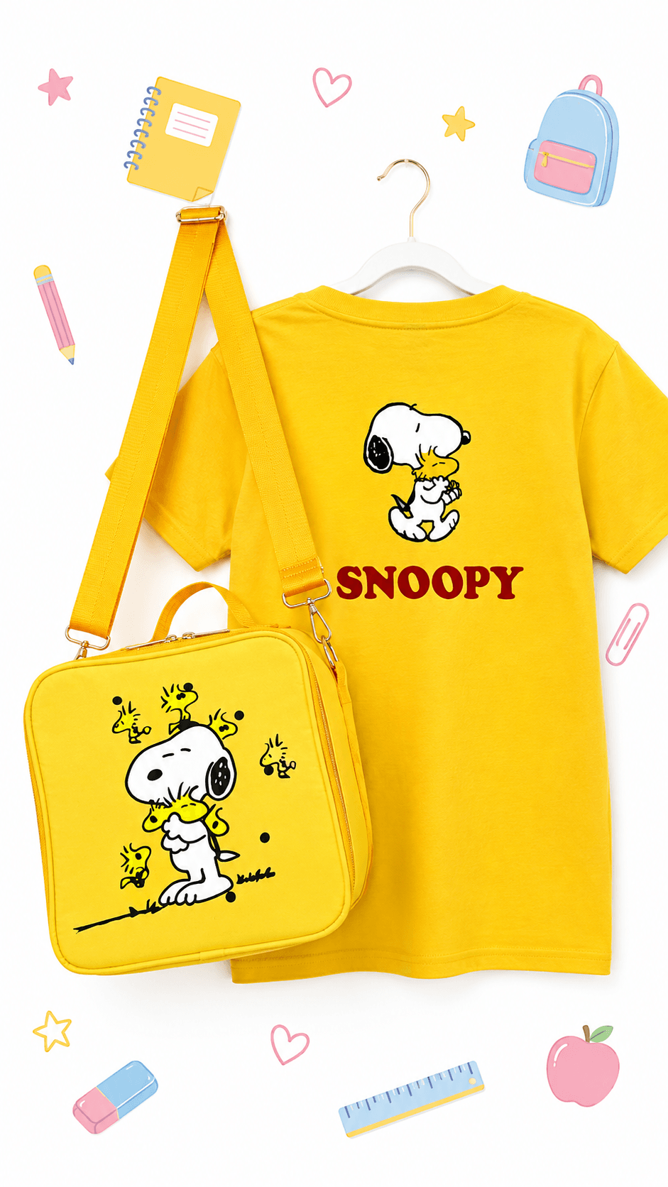 9 16 Lunch Bag And Tee