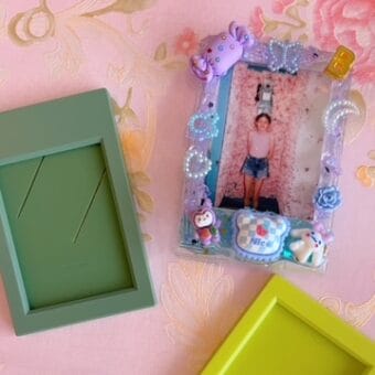 A La Carte: Decoden Photo Frame with Photo