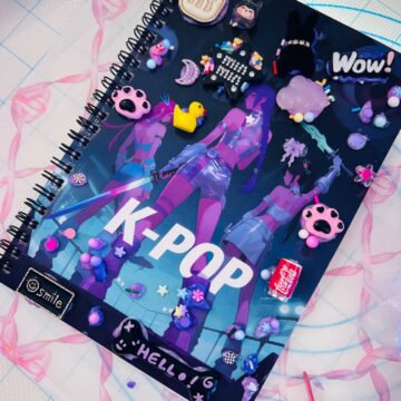 Decoden K-Pop Notebook (spiral)