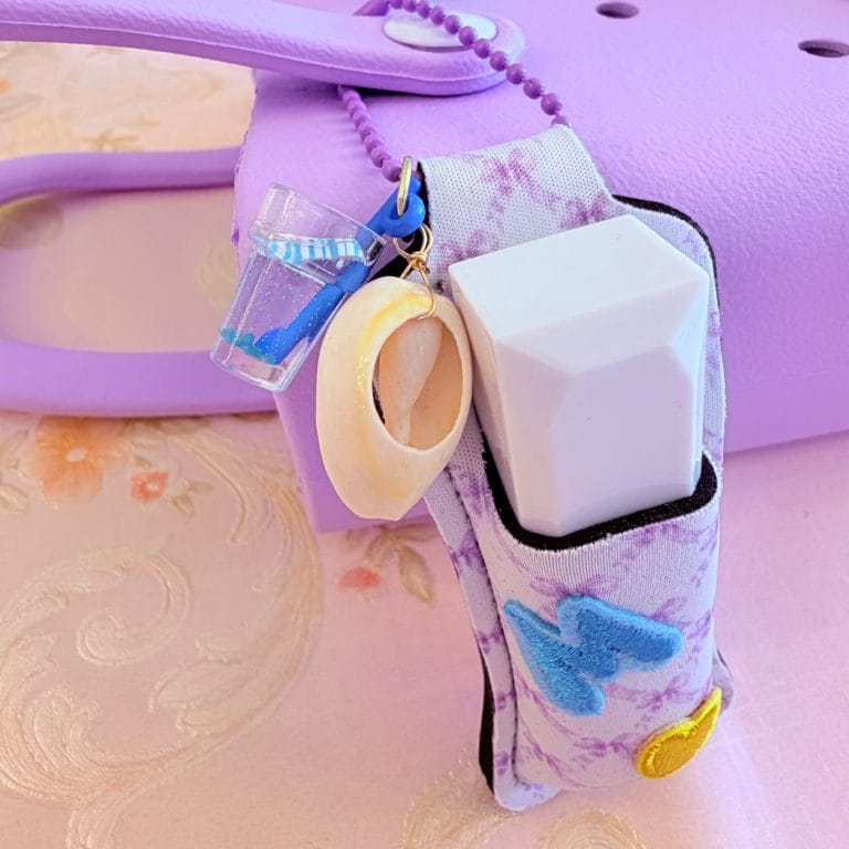 Sq Lip Gloss Bag Charm