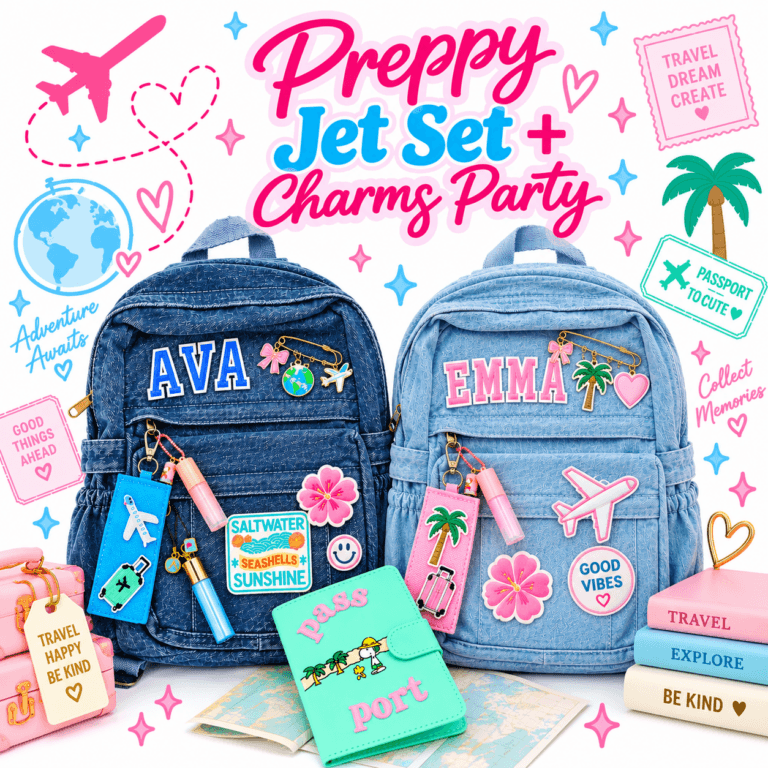 Sq Preppy Jet Setter