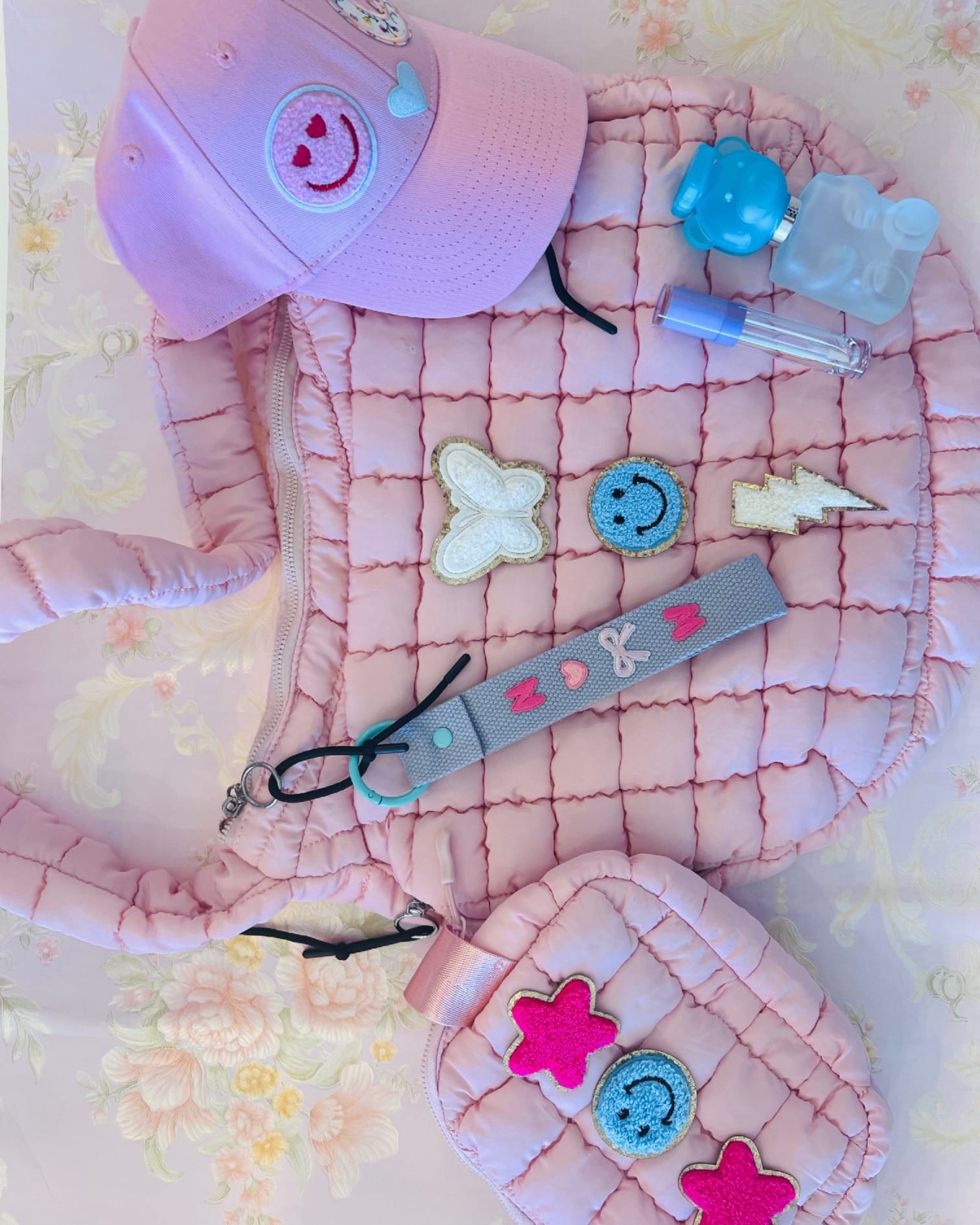 4 5 Preppy Patched Pink