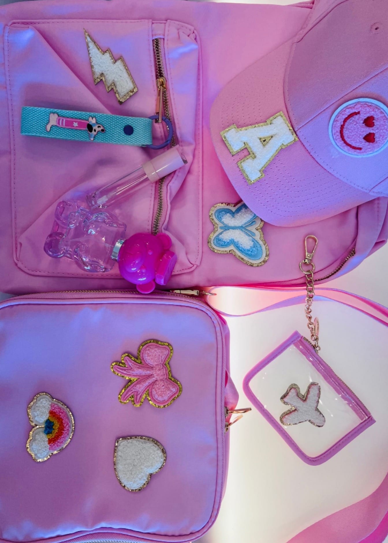 5 7 Patch Party Pink Set