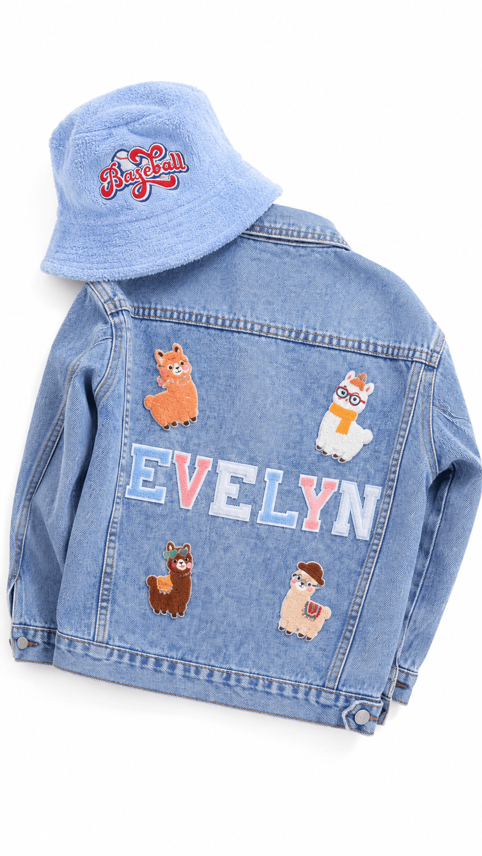 9 16 Jean Jacket And Bucket Hat
