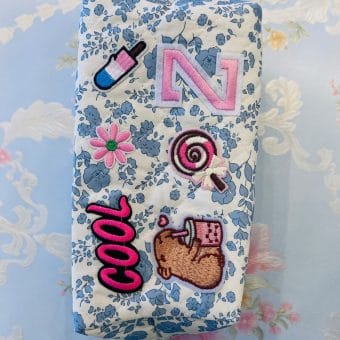 Custom Makeup Pouch (small) @ The Patch Bar