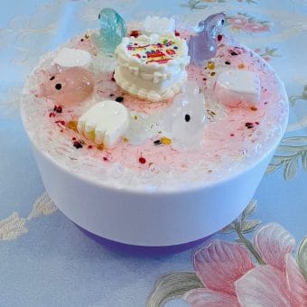 A La Carte: Sugar Body Scrub (Preppy Jar) with Decoden Lid