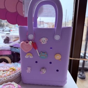 A La Carte: Mini Tote with Personalized Crocs Charms