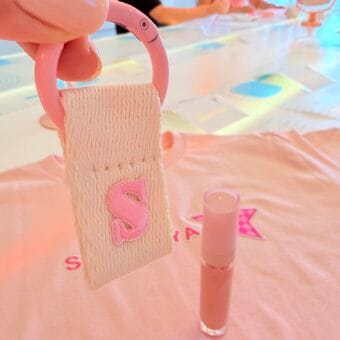 A La Carte: Mini Canvas Keychain @ The Patch Bar