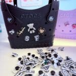 Square Black Crcos Tote
