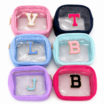 A La Carte: Personalized Clear Nylon Bag (small)