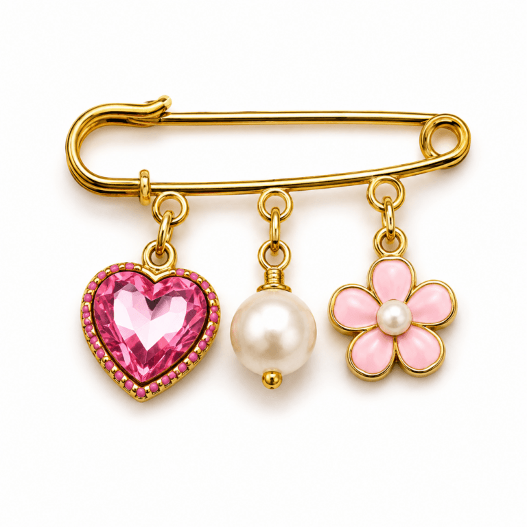 Sq Charm Pin