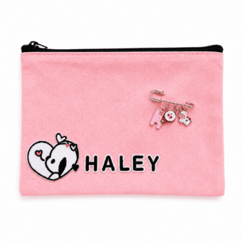 A La Carte: Personalized Canvas Pencil Case
