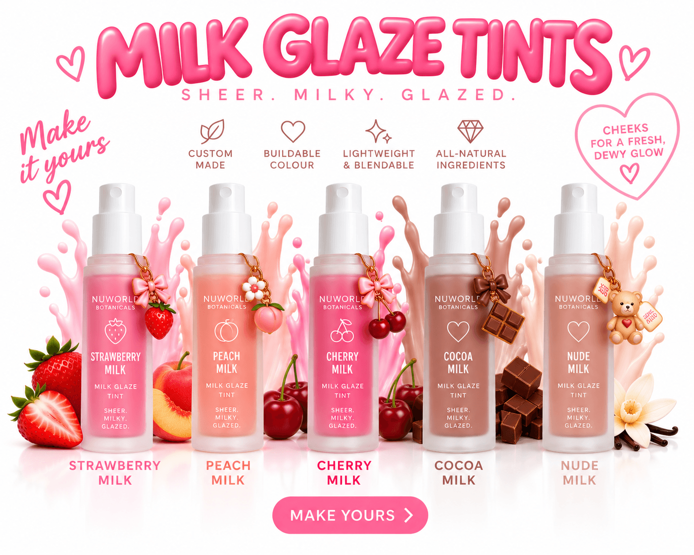 5 4 Milk Glaze Pump