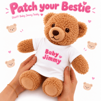 A La Carte: Personalized Steiff Baby Jimmy (8")