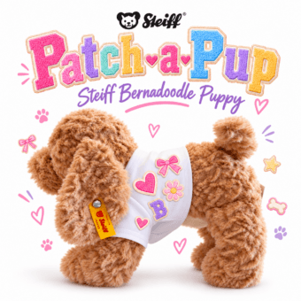 A La Carte (NEW): Patch-a-Pup, Steiff Bernadoodle