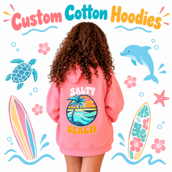 A La Carte (NEW): Custom Cotton Hoodies