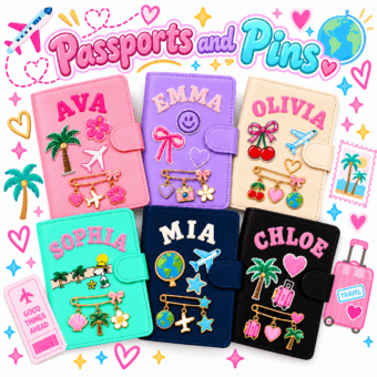 A La Carte (NEW): Passports + Pins