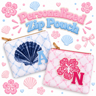 A La Carte (NEW): Coquette Zip Pouch