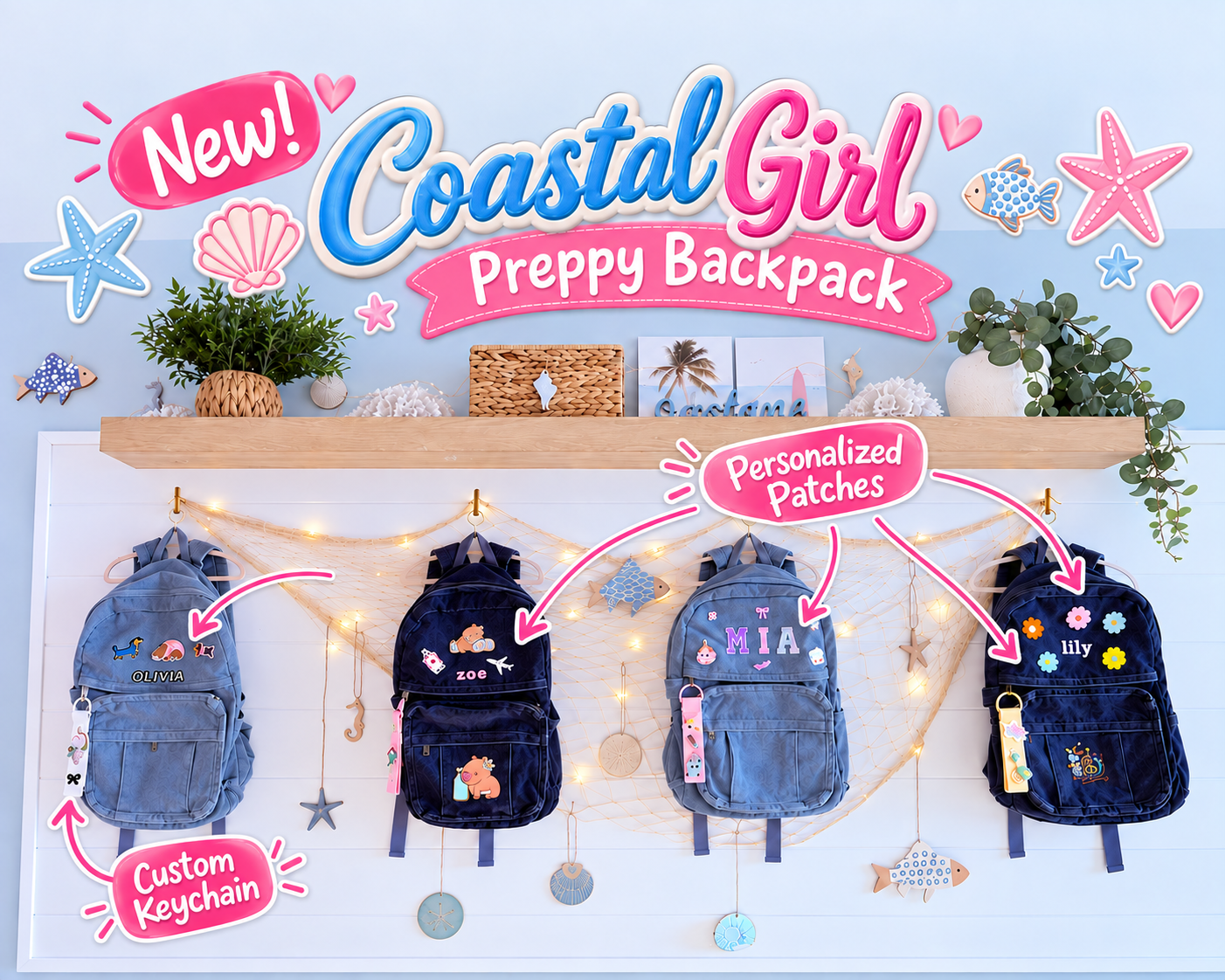 5 4 Coastal Backpack