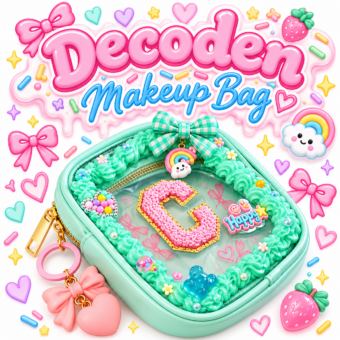 A La Carte: Decoden Small Makeup Bag 