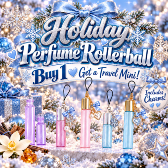A La Carte: Holiday Perfume Rollerball — Buy 1, Get a FREE Travel Mini! ❄️