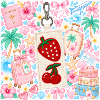 A La Carte: Canvas Keychain Medium
