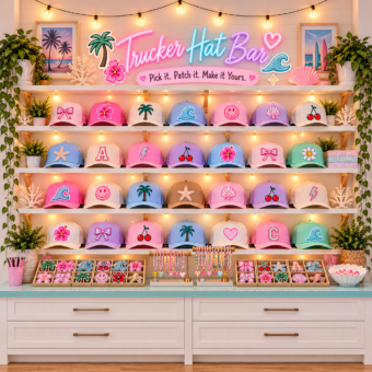 A La Carte: Preppy Trucker Hat Bar